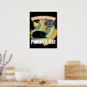 Pavlov's Cat - Funny Psychology Poster (Keuken)
