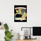 Pavlov's Cat - Funny Psychology Poster (Thuiskantoor)