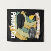 Pavlov's Cat - Funny Psychology Wandkleed (Voorkant (horizontaal))