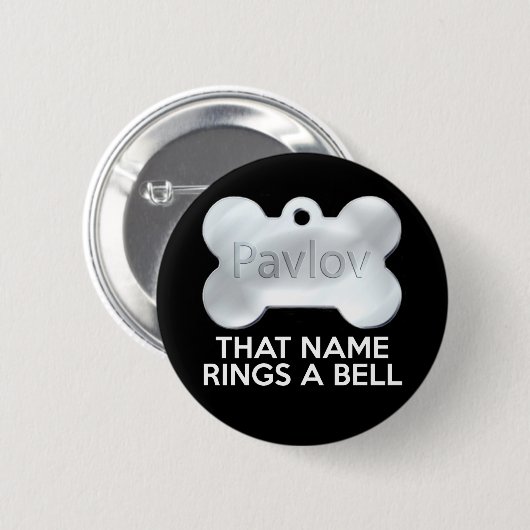 PAVLOV'S DOG RONDE BUTTON 5,7 CM (Voorkant /achterkant)