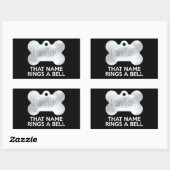 PAVLOV'S HOND RECHTHOEKIGE STICKER (Vel)