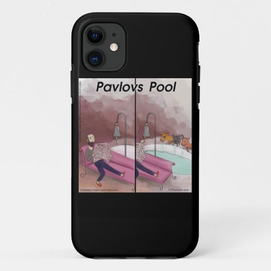 Pavlov's Pool Grappige Psychologie iPhone 5 Hoesje (Achterkant)