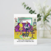 Pavlov's ringtoon briefkaart (Staand voorkant)