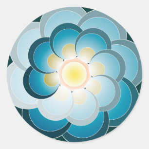 Pavo echte verde. Sticker