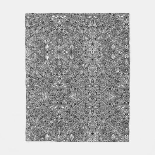 Pavo Pontem Abstract Fleece Deken (Voorkant)