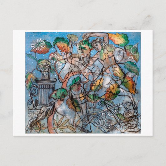 Pavonia | Francis Picabia | Briefkaart (Voorkant)