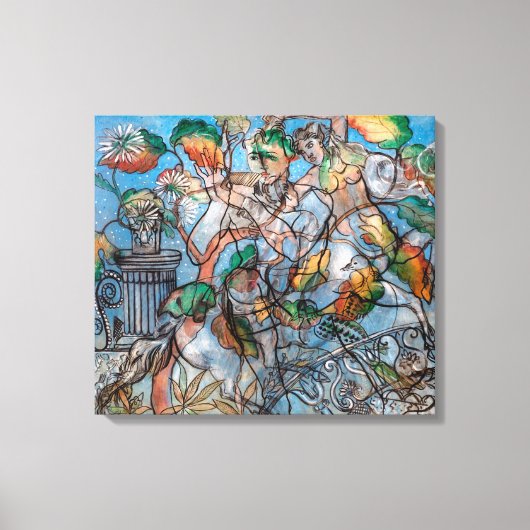 Pavonia | Francis Picabia | Canvas Afdruk (Voorkant)