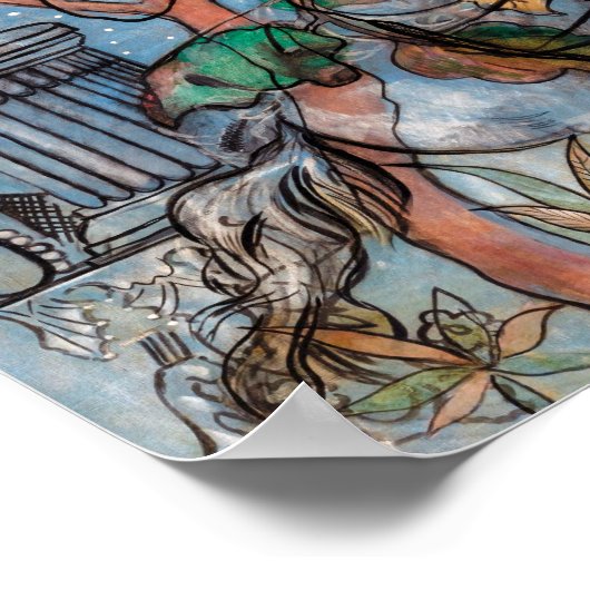 Pavonia | Francis Picabia | Poster (Hoek)