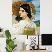 Pavonia - Frederic Leighton Poster (Thuiskantoor)