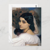 Pavonia - Lord Frederick Leighton Briefkaart (Voorkant / Achterkant)
