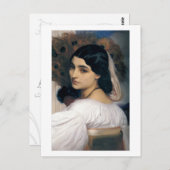 Pavonia - Lord Frederick Leighton Briefkaart (Voorkant / Achterkant)