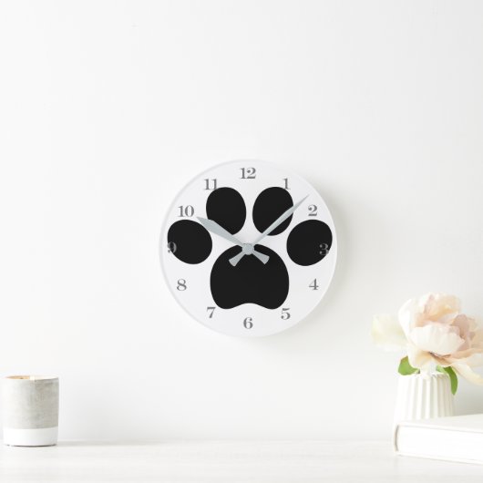 Paw Acrylwandklok Ronde Klok (Huis)