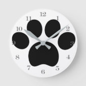Paw Acrylwandklok Ronde Klok (Voorkant)