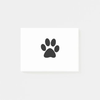Paw afdrukken post-it® notes