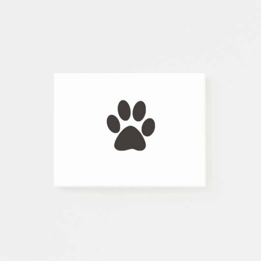 Paw afdrukken post-it® notes (Voorkant)