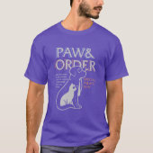 Paw And Order Special Feline Unit Petsraining Dog  T-shirt (Voorkant)