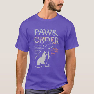 Paw And Order Special Feline Unit Petsraining Dog T-shirt