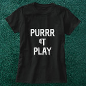 Paw and Play Funny Schattige Eenvoudig Modern Gepe T-shirt