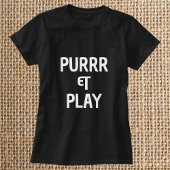 Paw and Play Funny Schattige Eenvoudig Modern Gepe T-shirt