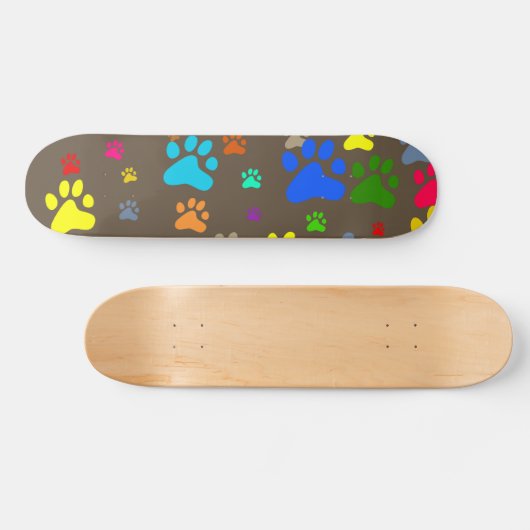Paw-behangpapier Skateboard (Horizontaal)