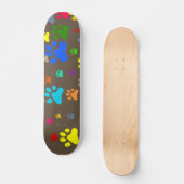 Paw-behangpapier Skateboard (Voorkant)