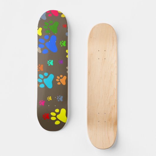 Paw-behangpapier Skateboard (Voorkant)