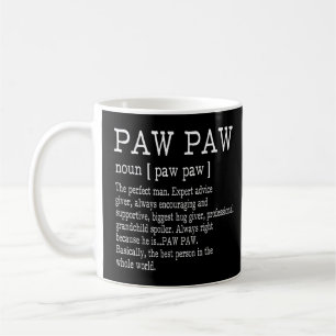 Paw Definition Grandpa Vaderdag Gifts - Ik Koffiemok