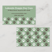 Paw Doggie Day Care Visitekaartje (Voorkant / Achterkant)