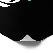 Paw drukt oprechte hondenerfenis af poster (Hoek)