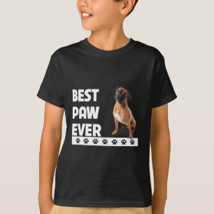 Paw Ever Boxer Bulldog Pap Vaders Dag Hondenliefhe T-shirt