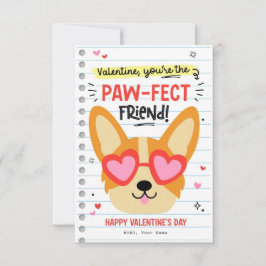 Paw-Fect Hondenwoordspeling Kinder Klaslokaal Vale Kaart