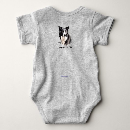 Paw-fect Romper (Achterkant)