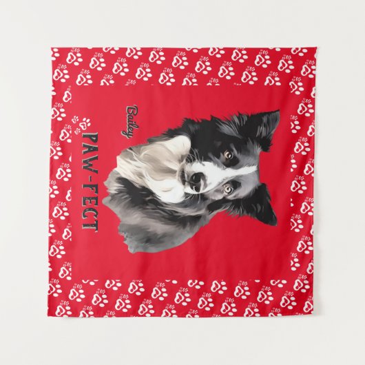 Paw-fect Wandkleed (Voorkant (horizontaal))