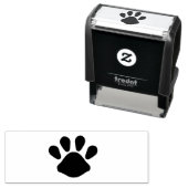 Paw Gedrukte Stamp Zelfinktende Stempel (In situ)