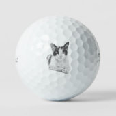 Paw Halftone Golfballen (Voorkant)