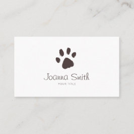 Paw Hond Wandelen Huisdier Zitten Dierenarts Afspr Afsprakenkaartje