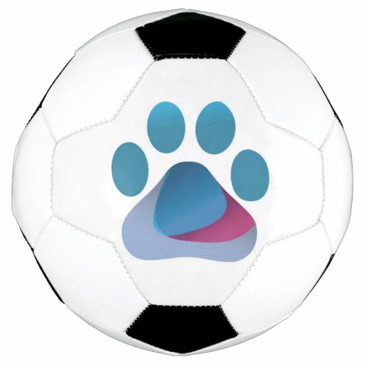 Paw Hug Logo Voetbal (Voorkant)