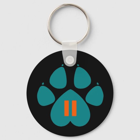 paw keychain (Voorkant)