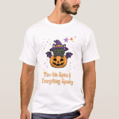 Paw-kin Spice & Everything Spooky | Halloween T-shirt (Voorkant)