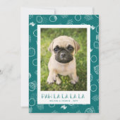 Paw La La | Foto Pet Feestdagenkaart (Voorkant)