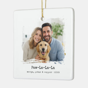 Paw-La-La-La – Huisdier & familie Foto Ornament