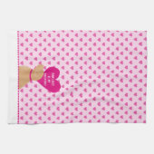 Paw-Lease Be My Valentijn keukenhanddoek (Horizontaal)