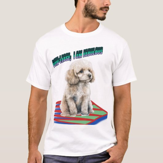 Paw-lease, ik ben geweldig t-shirt (Voorkant)