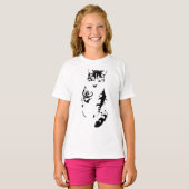 Paw-Lick-houding T-shirt (Voorkant volledig)