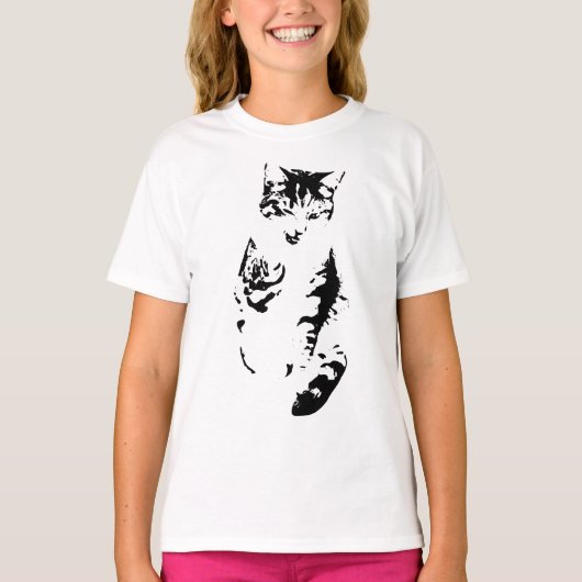 Paw-Lick-houding T-shirt (Voorkant)
