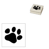 PAW links Rubberstempel (Gestempeld)