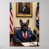 Paw-litics Matter: Bulldog aan de leiding Poster (Voorkant)