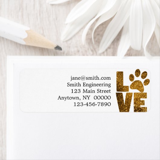 Paw Love Etiket (Insitu)