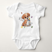 Paw Love Schattigee puppy Romper (Voorkant)