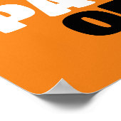 Paw-luisfunctionaris Poster (Hoek)